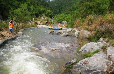 南平大峡谷漂流