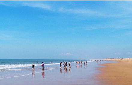 烟台海阳万米海滩浴场