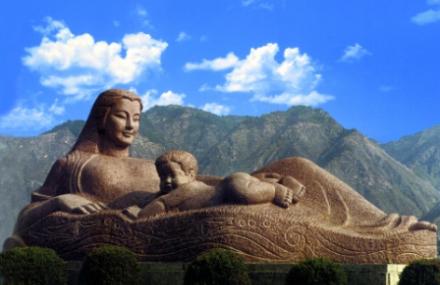 兰州黄河母亲像