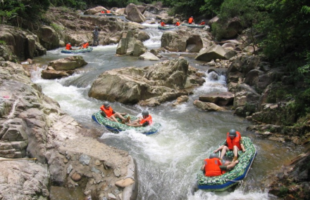 江门凤凰峡漂流