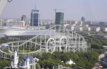 潍坊双环过山车