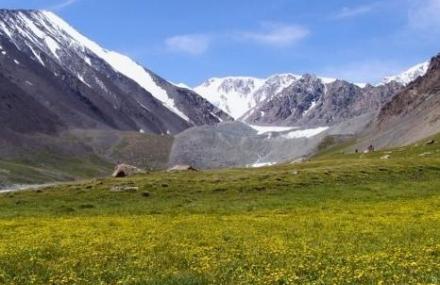 哈密喀尔里克冰川