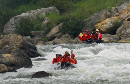 桂林玉龙滩漂流