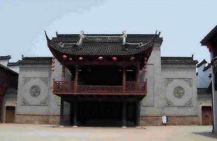 三明青水古戏台