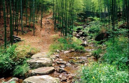 湖州深溪悬崖漂流