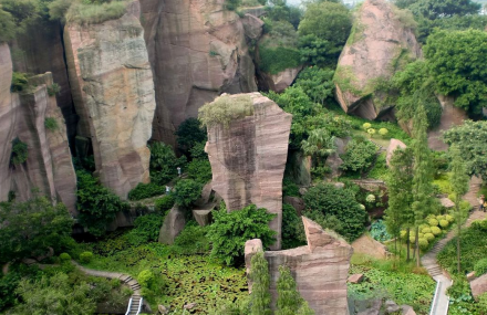广州莲花山古采石场