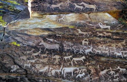 阿勒泰吐鲁克岩画