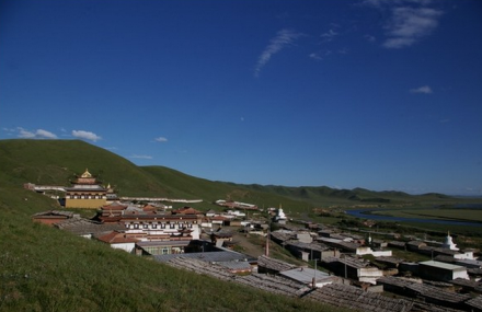 阿坝州唐克乡河曲马骑乡