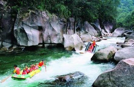 南平崇阳溪漂流