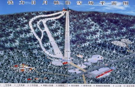 伊春日月峡滑雪场