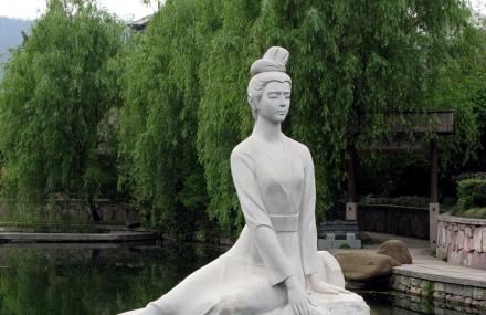 绍兴西施浣纱石