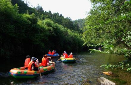 池州金鸡窠漂流