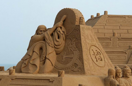 烟台海阳国际沙雕艺术公园