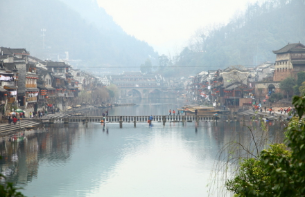 湘西沱江跳岩