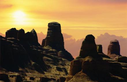 吐鲁番白杨河魔鬼城