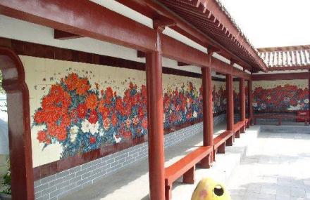 洛阳百米牡丹艺术长廊