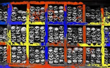 那曲比如骷髅墙