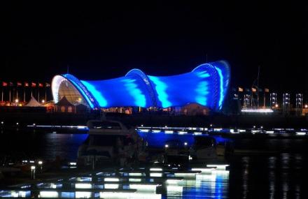 青岛三湾三岬海上夜游