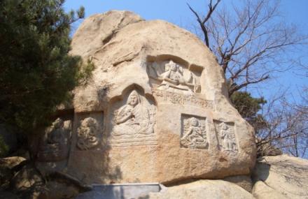 焦作窄涧谷太平寺摩崖造像