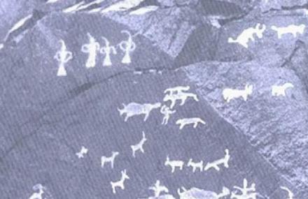 嘉峪关黑山崖画