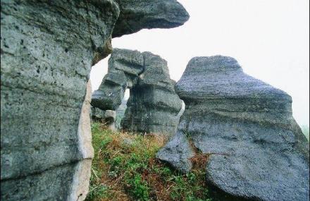 宜昌远古海底怪石坡