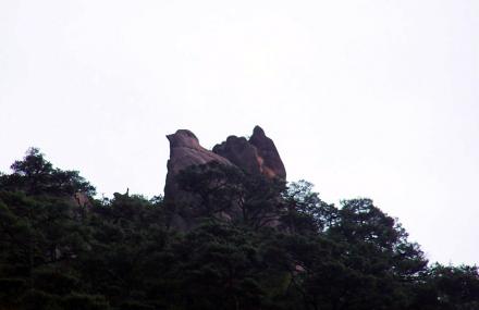 黄山金鸡叫天门