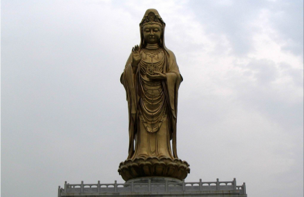 舟山南海观音立像