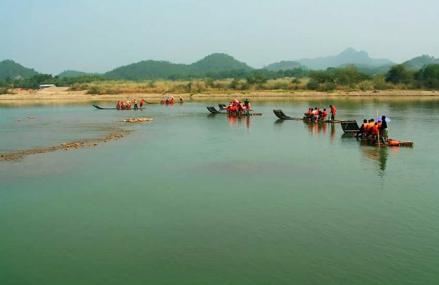 丽水云和梯田漂流
