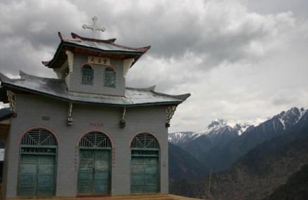 怒江白汉洛教堂