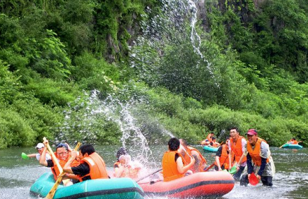 安庆莲花河漂流