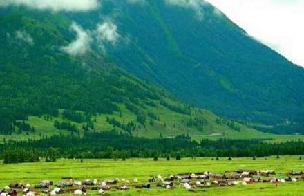 阿勒泰加什哈拉盖牧场