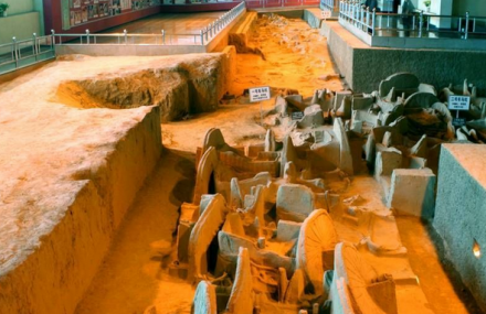 三门峡虢国贵族墓地