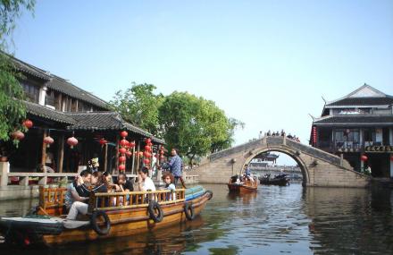 苏州周庄舫