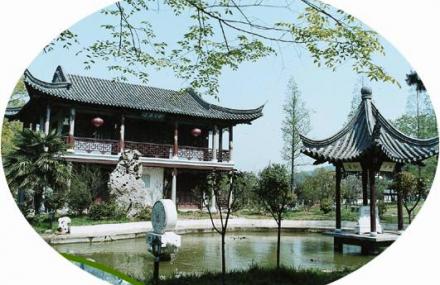 镇江雕龙池与知音亭