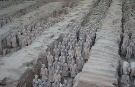 深圳锦绣中华民俗村秦兵马俑