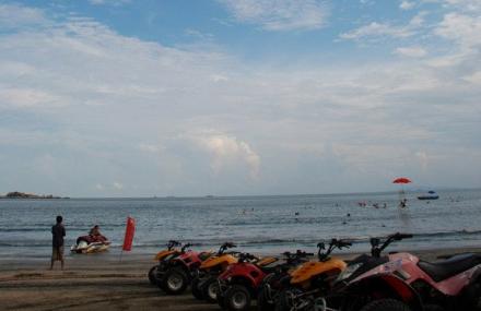 江门黑沙湾海浴场