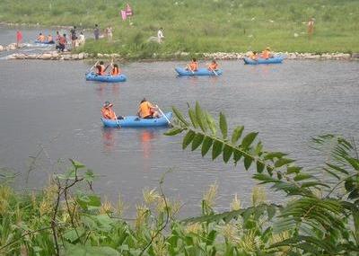 保定拒马河漂流