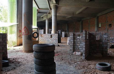 成都植物园极地战火真人CS训练营