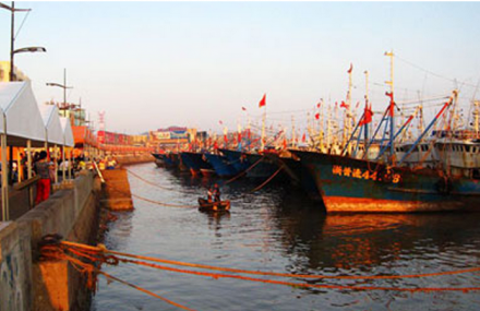 舟山金鸡山渔村