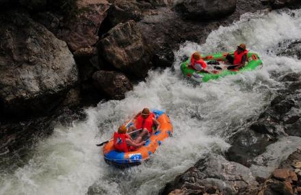 黄山源芳极速漂流