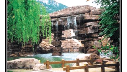 青岛鲤鱼谭瀑布