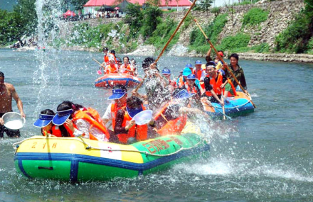 南阳白河第一漂