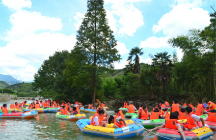 杭州月亮湾漂流