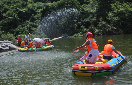池州九华河漂流