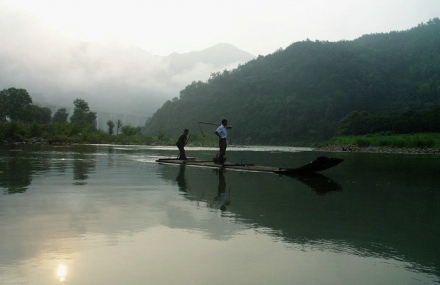 安庆白马潭漂流景区
