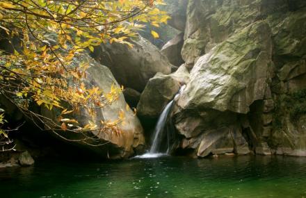 平顶山六羊山通天河景区