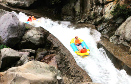 清远玄真古洞漂流