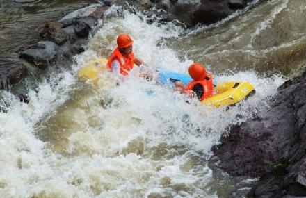 宁波奉化大堰大泉坑漂流