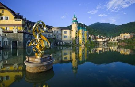 深圳东部华侨城茵特拉根温泉