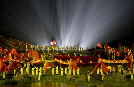 吉安大型实景演出《井冈山》